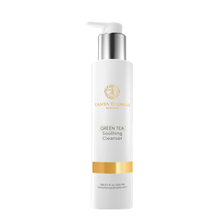 best green tea cleanser for sensitive skin, gentle soothing face wash with green tea, anti-inflammatory green tea facial cleanser, refreshing green tea cleanser for acne-prone skin, hydrating and calming green tea face wash