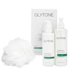 KP Kit, best treatment for keratosis pilaris, KP exfoliating kit, keratosis pilaris skincare, rough skin treatment, glycolic acid for KP, KP body scrub, smooth skin kit, bump eraser kit, KP lotion and scrub, dermatologist-recommended KP treatment, keratosis pilaris body wash, gentle exfoliating KP solution, skin-smoothing body care, dry and bumpy skin treatment, KP repair kit.